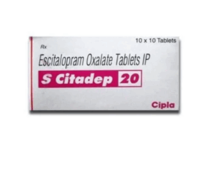 Citadep 20 mg with Escitalopram