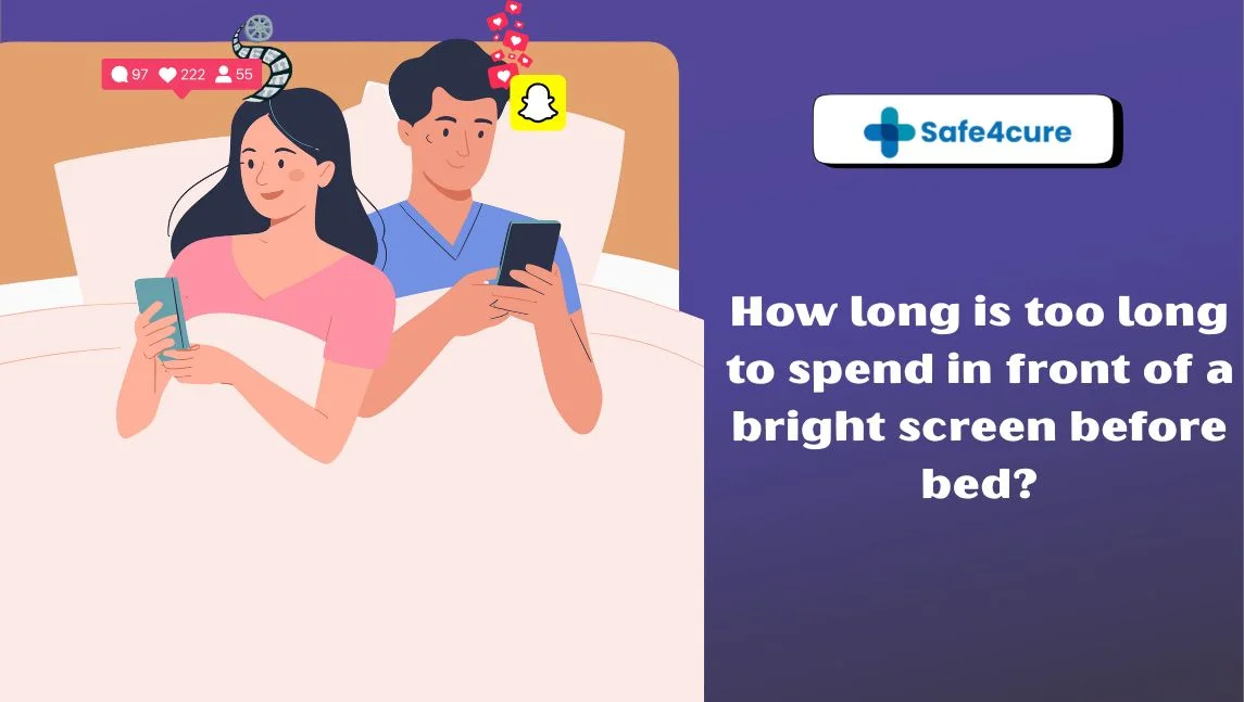 Screen use before bed affects sleep